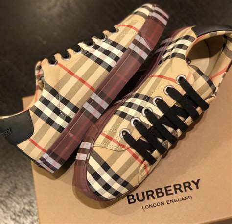 burberry mens tennis shoes|burberry shoes cost.